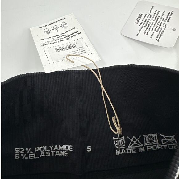 SEFI Women's Jet Black 7/8 Timeless Leggings Size S - Picture 8 of 11